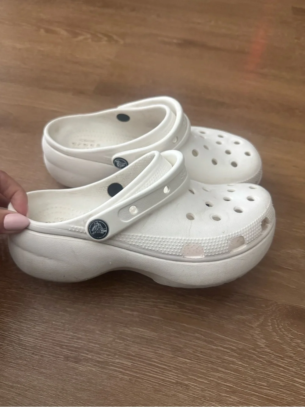 CROCS Kids' Classic Clog - White